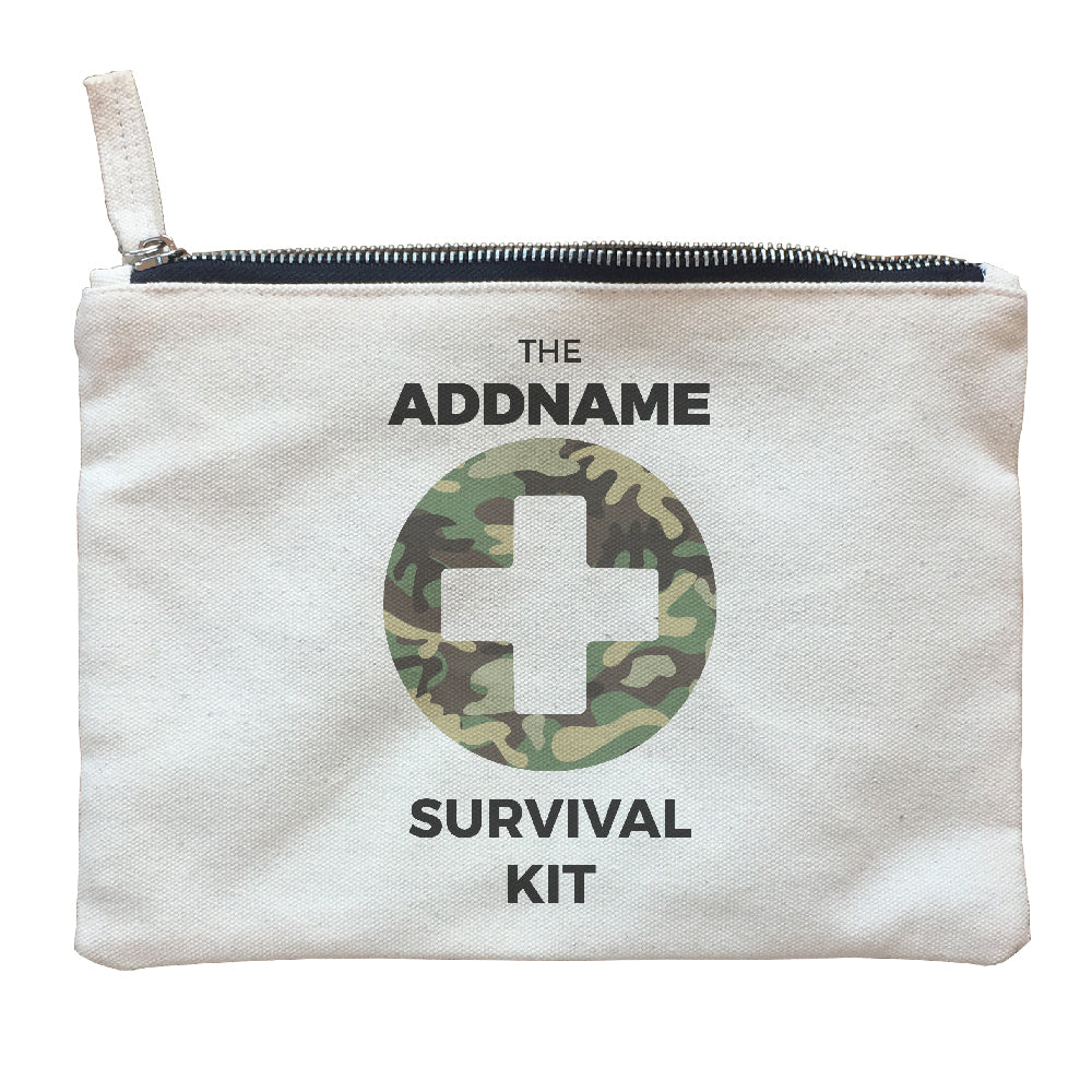 My Camo Survival Kit Zipper Pouch