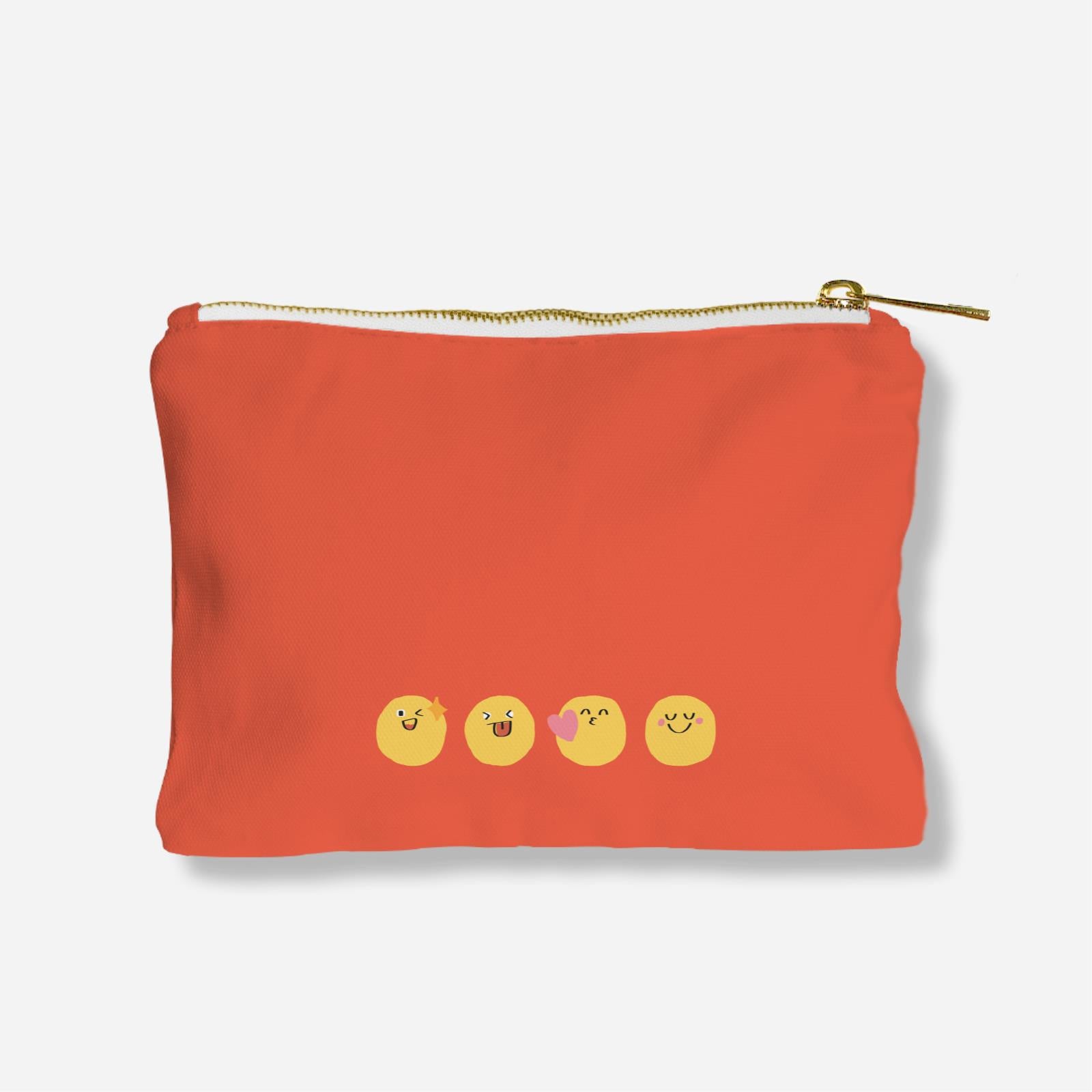Be Confident Series Zipper Pouch - Stay Positive - Worry Less Live More