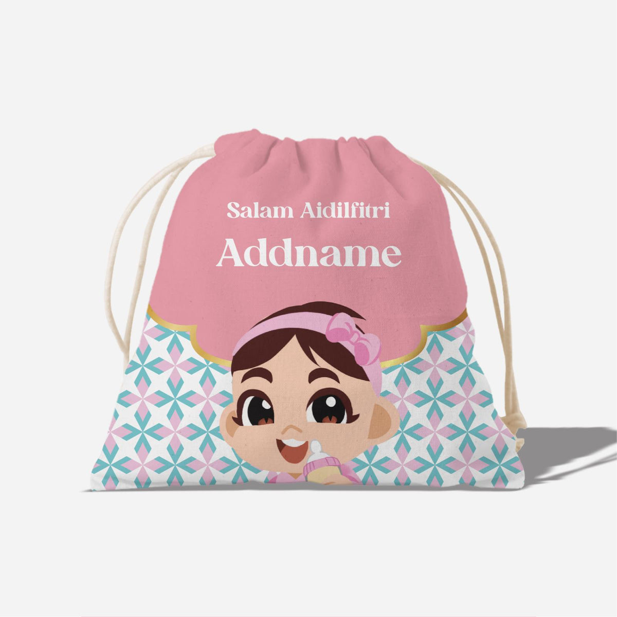 Seindah Lebaran Full Print Satchel - Ateh