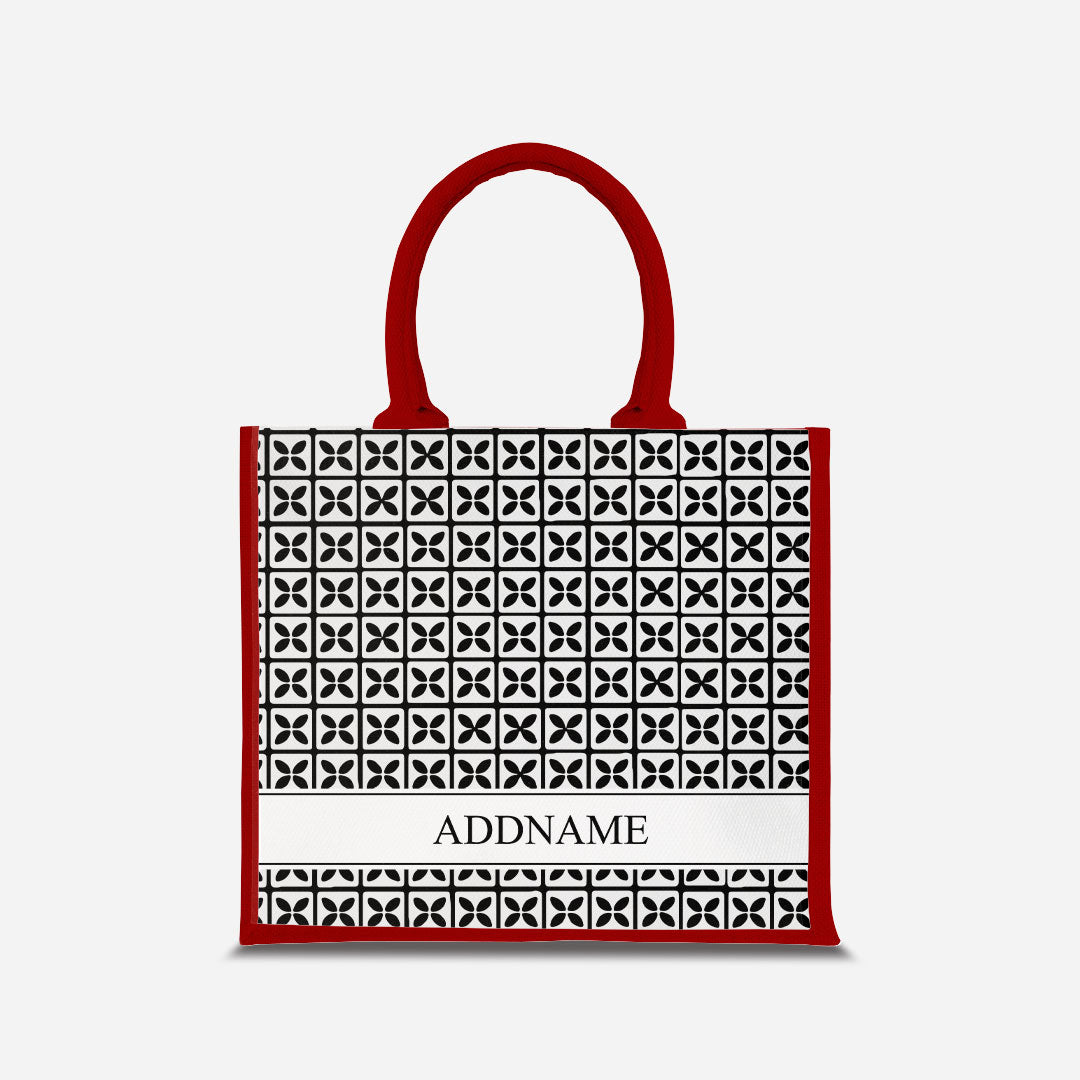 Kedah Rumaysa Jute Bag - Black