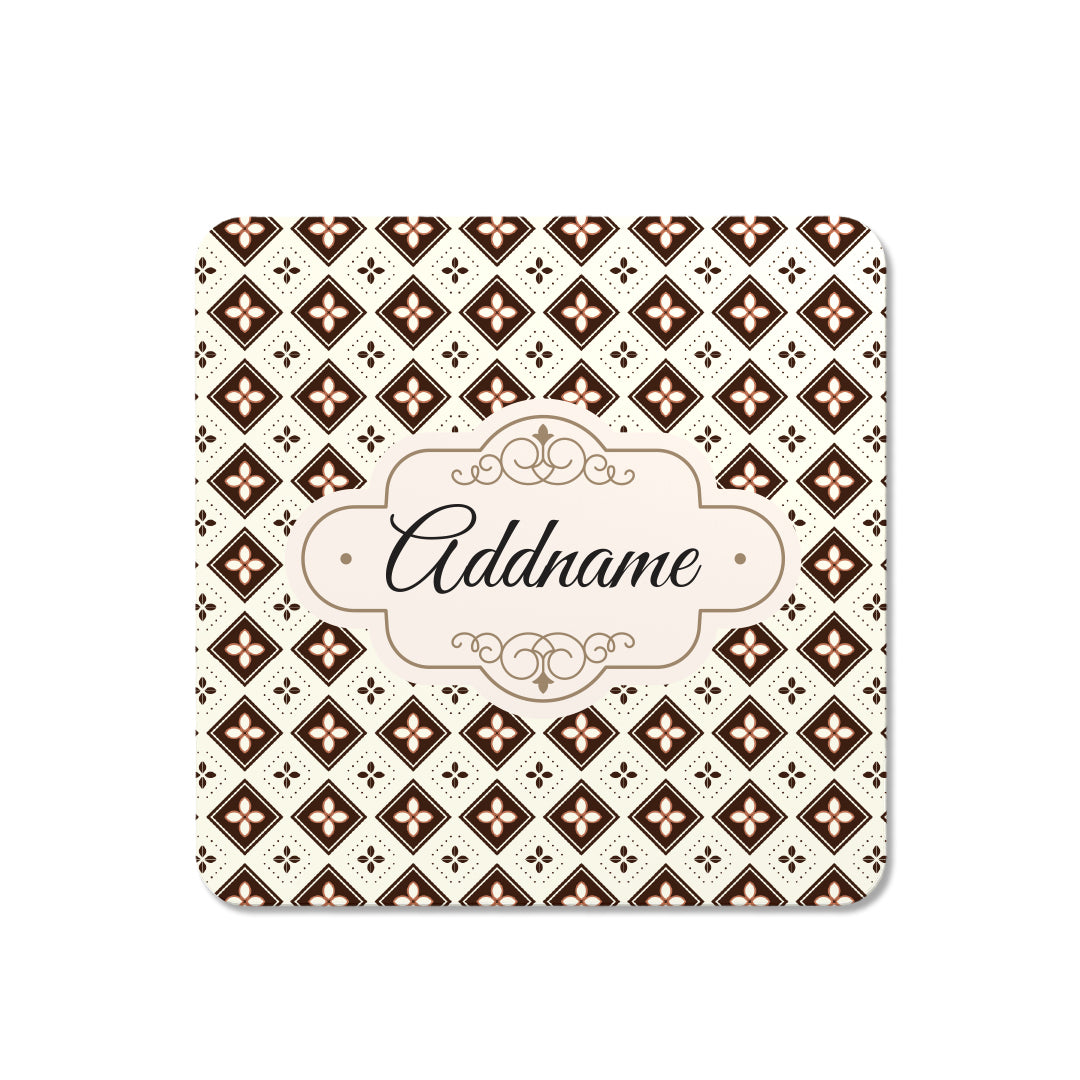 Floret Brown Coaster