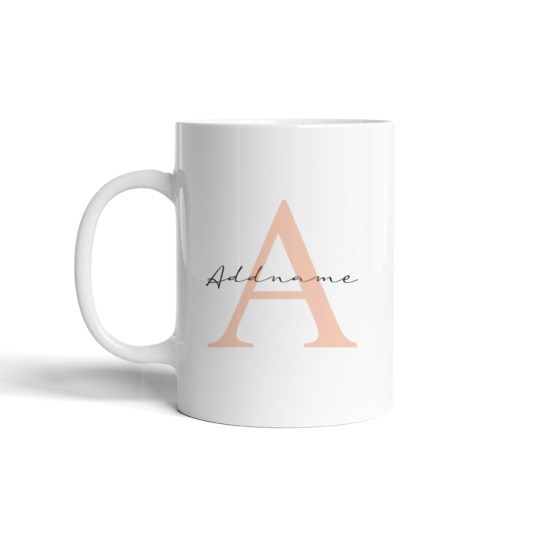 Alphabet Mug Edition with Personalization