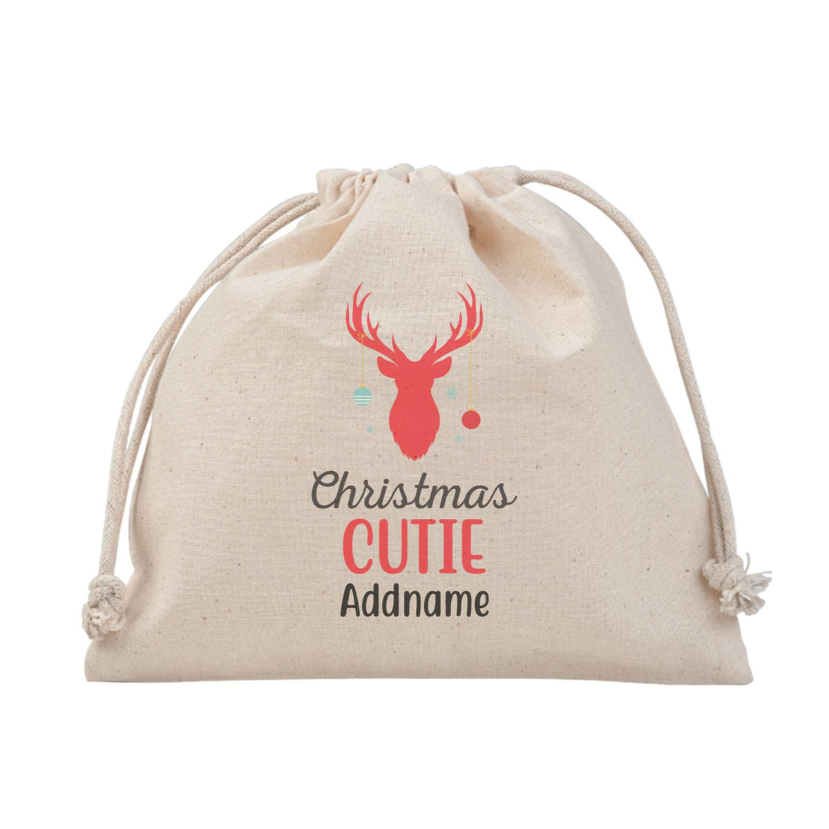 Christmas Series Silhouette Baubbles Christmas Cutie Satchel