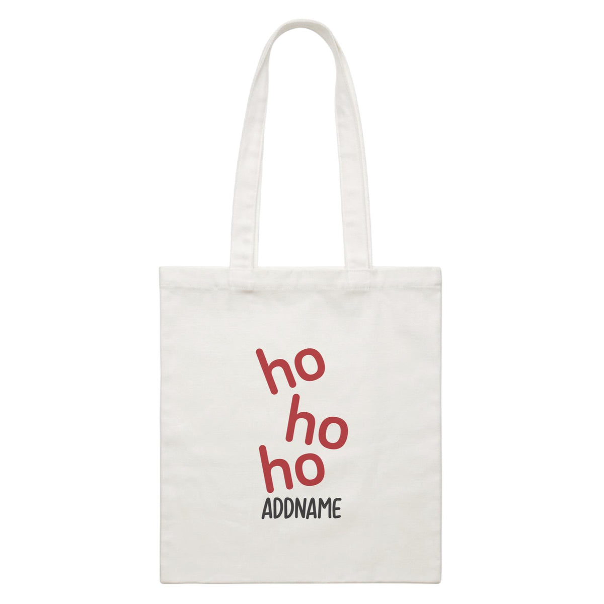 Xmas Ho Ho Ho Canvas Bag
