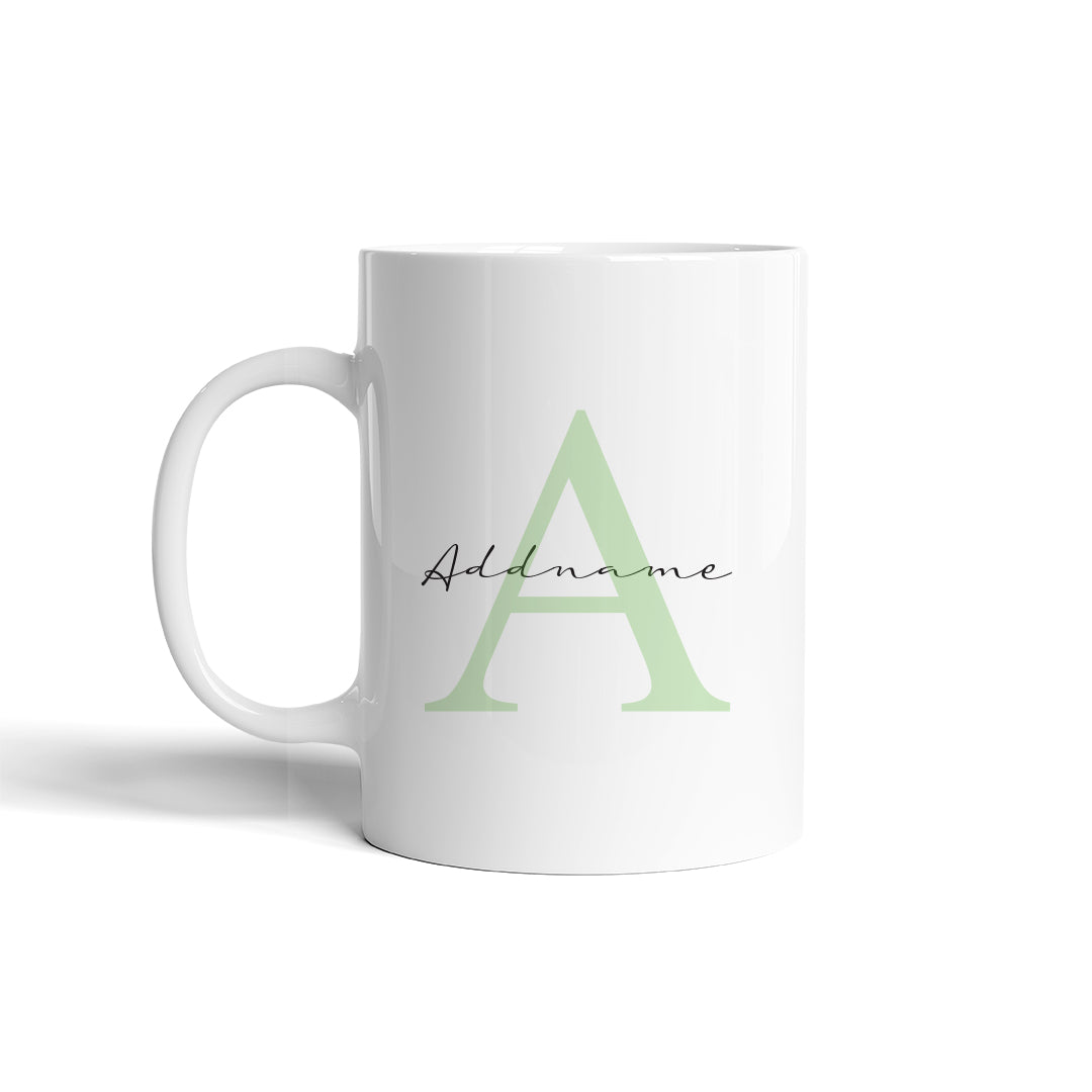 Alphabet Mug Edition with Personalization