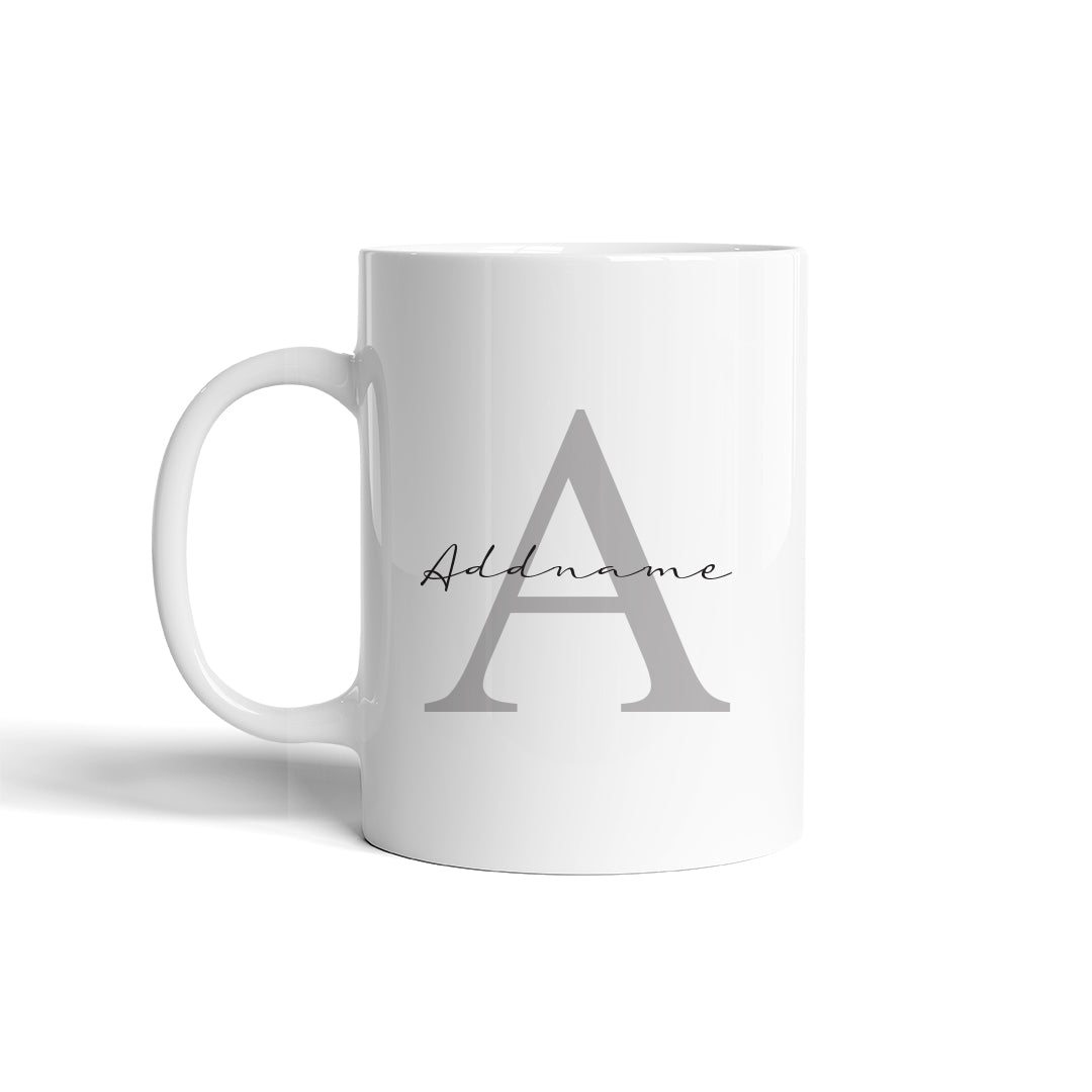 Alphabet Mug Edition with Personalization