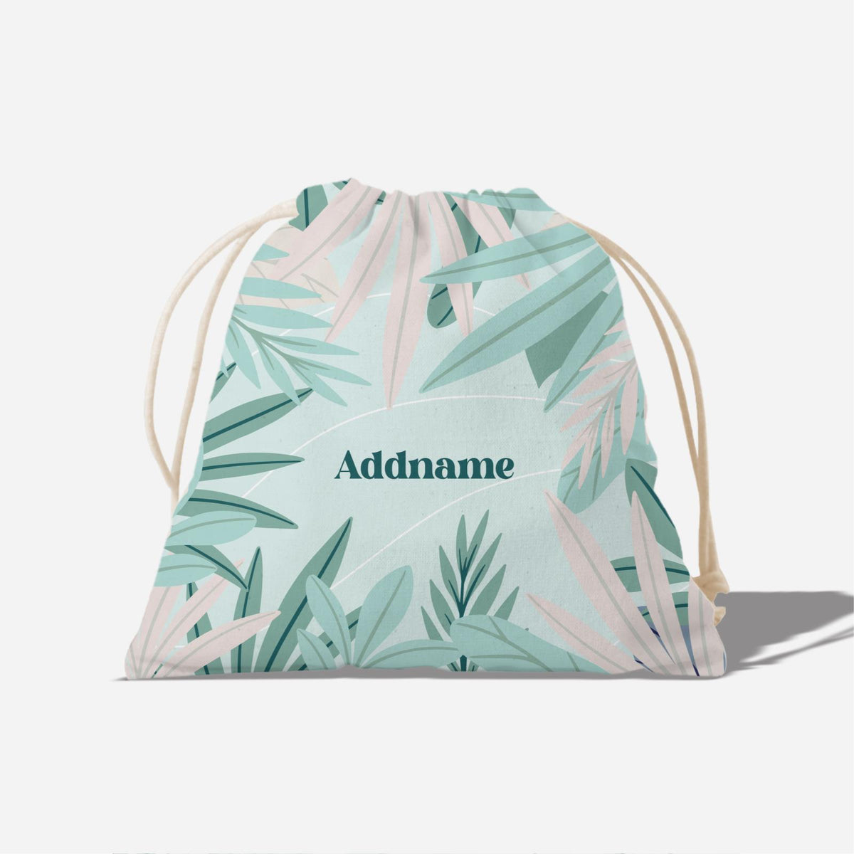 Suasana Series Full Print Satchel - Ash Green