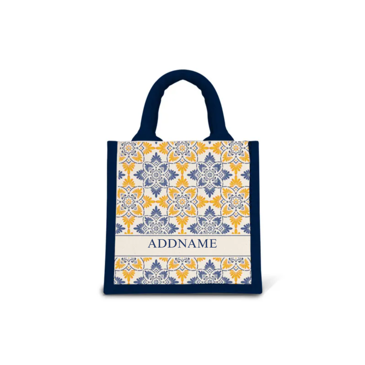 Moroccan Series - Butter Blue Jute Bags