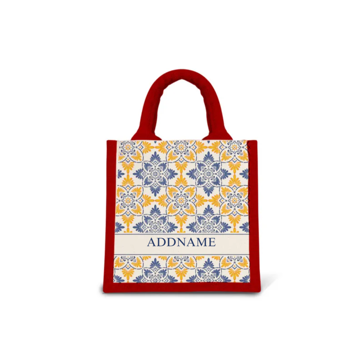 Moroccan Series - Butter Blue Jute Bags