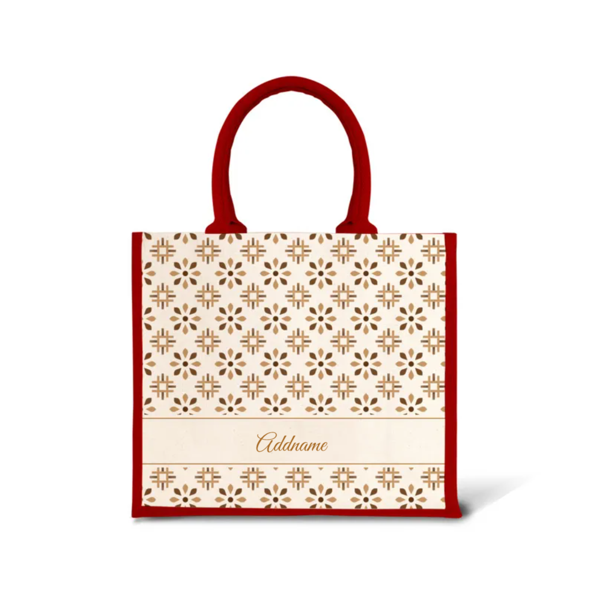 Moroccan Series - Tawny Brown Jute Bags