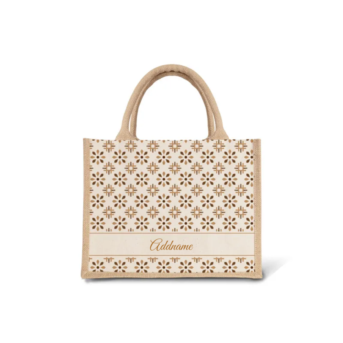 Moroccan Series - Tawny Brown Jute Bags