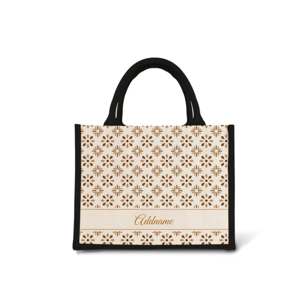 Moroccan Series - Tawny Brown Jute Bags