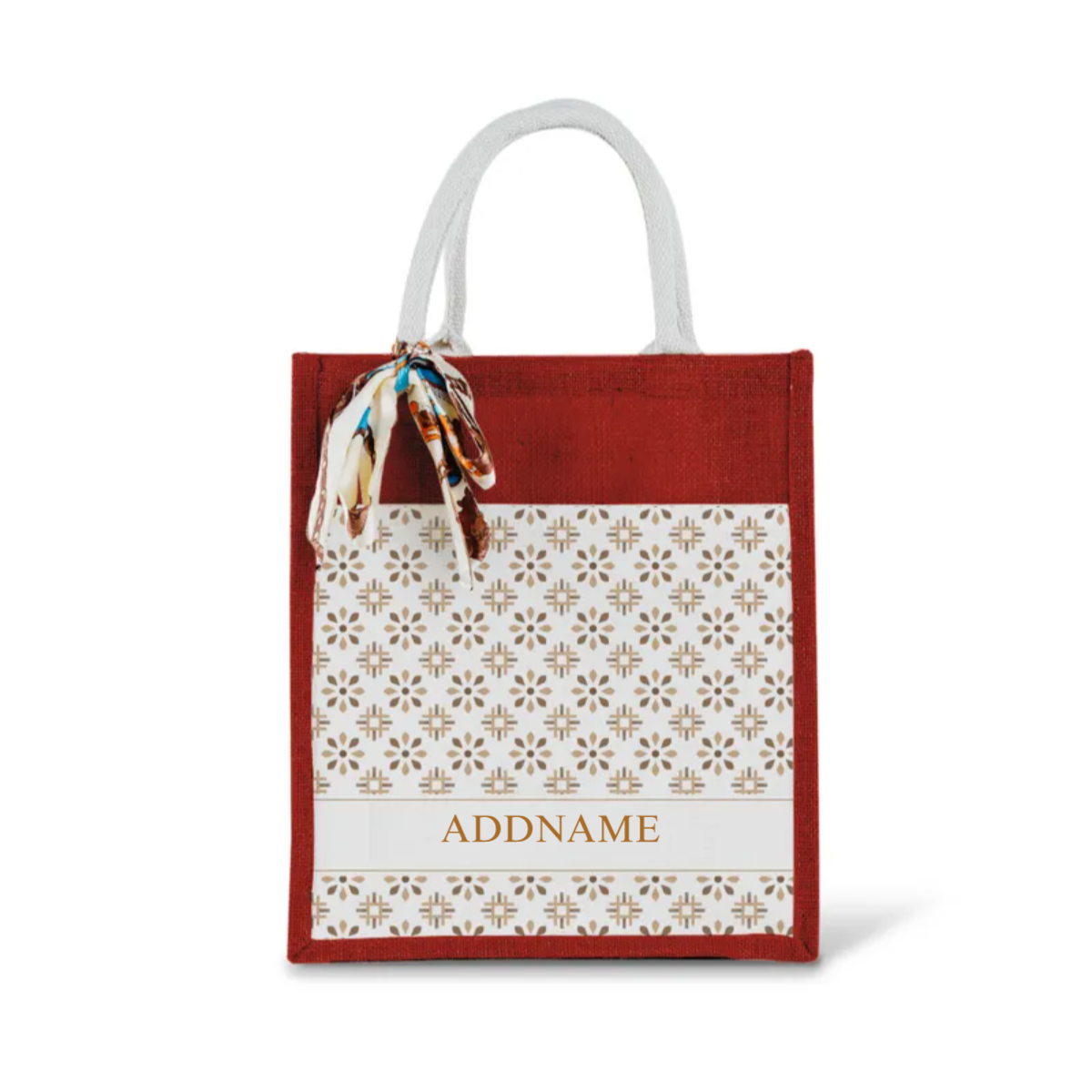 Moroccan Series - Tawny Brown Jute Bags