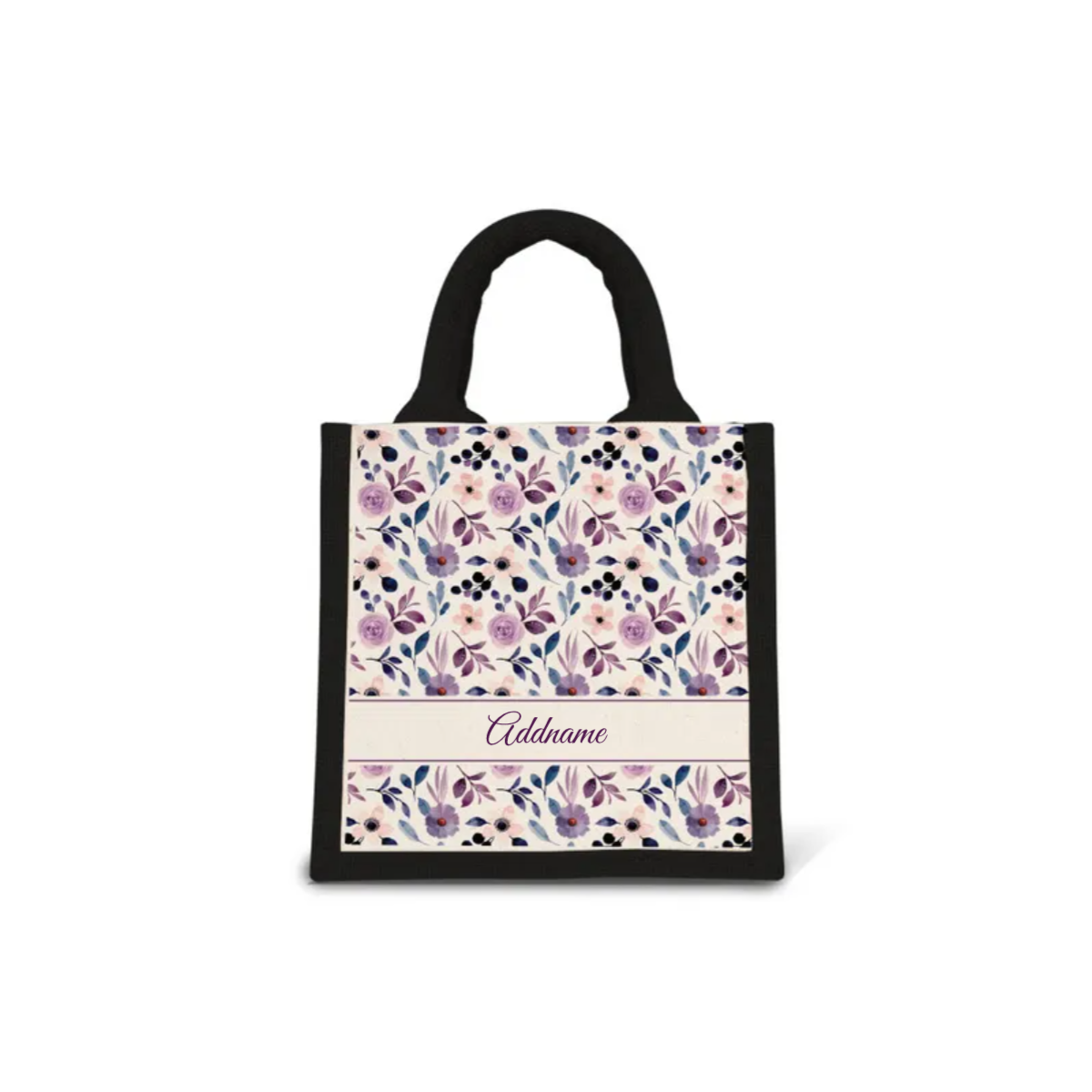 Laura Series - Violet Jute Bags