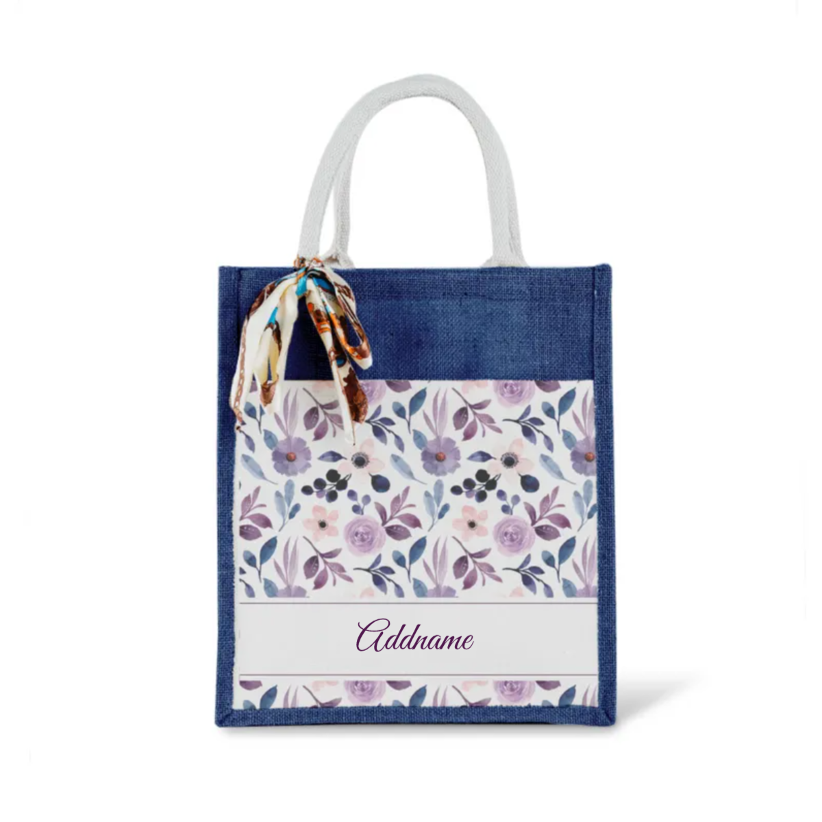 Laura Series - Violet Jute Bags