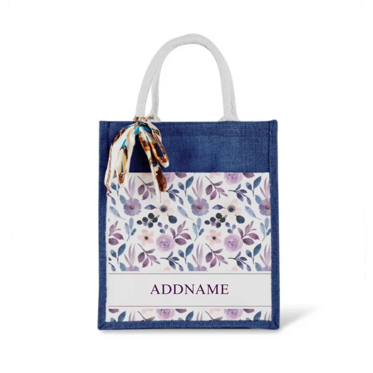 Laura Series - Violet Jute Bags