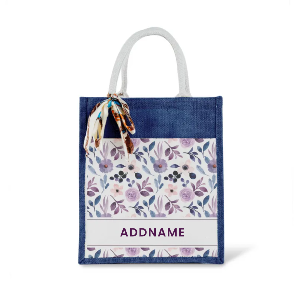 Laura Series - Violet Jute Bags