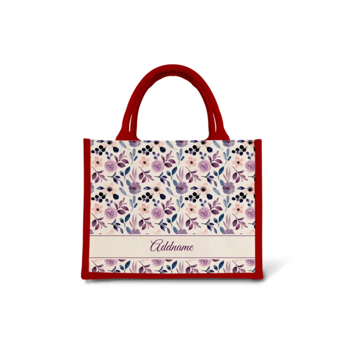 Laura Series - Violet Jute Bags