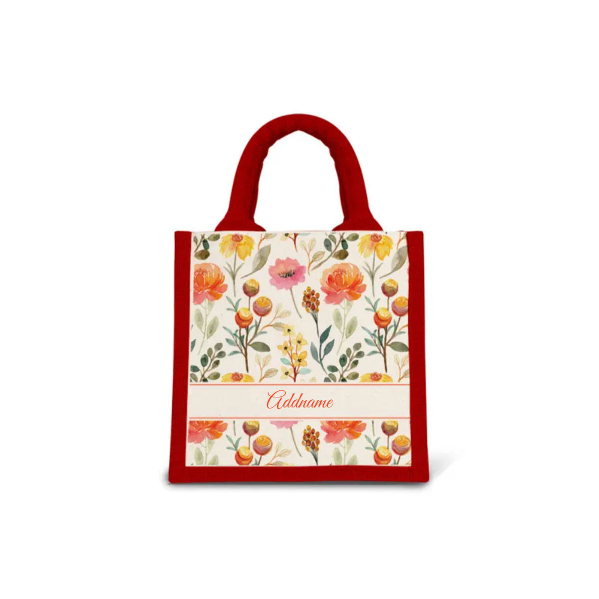 Laura Series - Carnelian Jute Bags