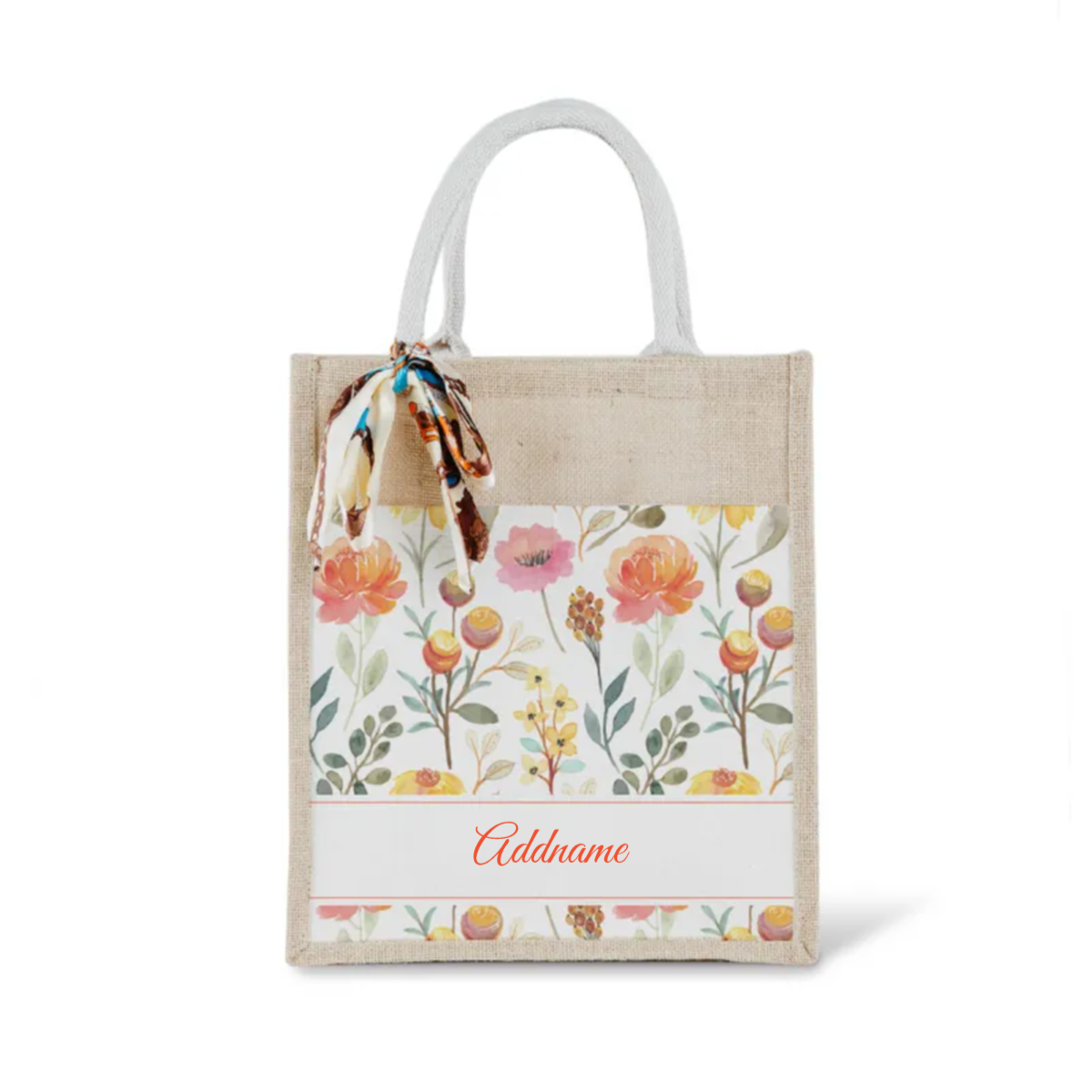 Laura Series - Carnelian Jute Bags