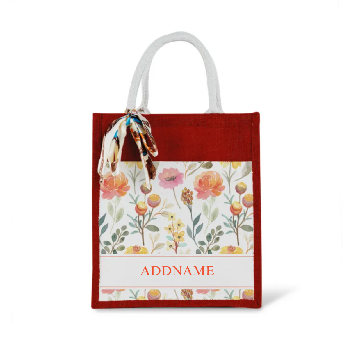 Laura Series - Carnelian Jute Bags