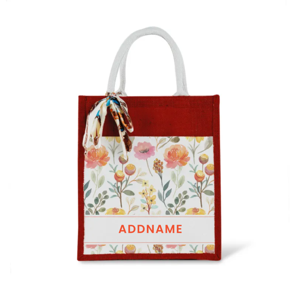 Laura Series - Carnelian Jute Bags