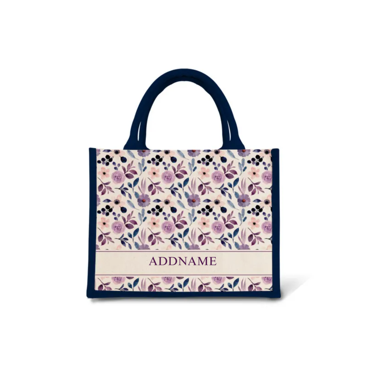 Laura Series - Violet Jute Bags