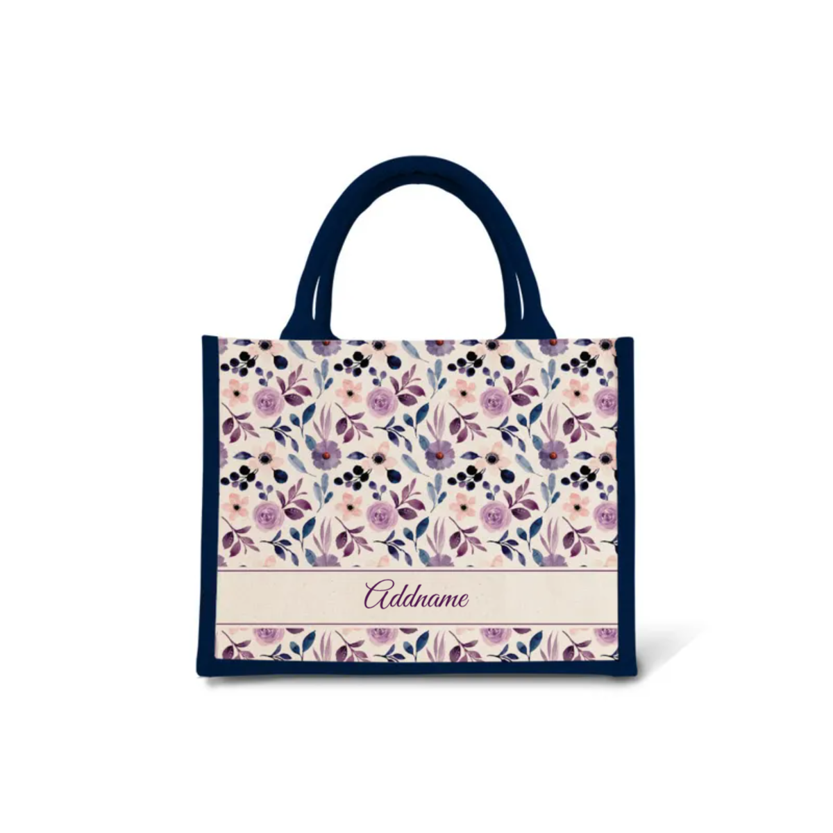 Laura Series - Violet Jute Bags