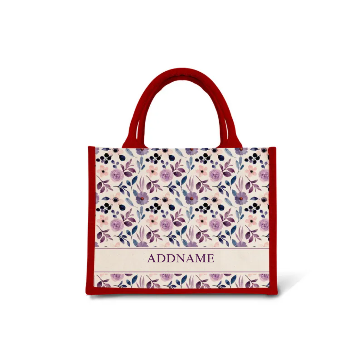 Laura Series - Violet Jute Bags