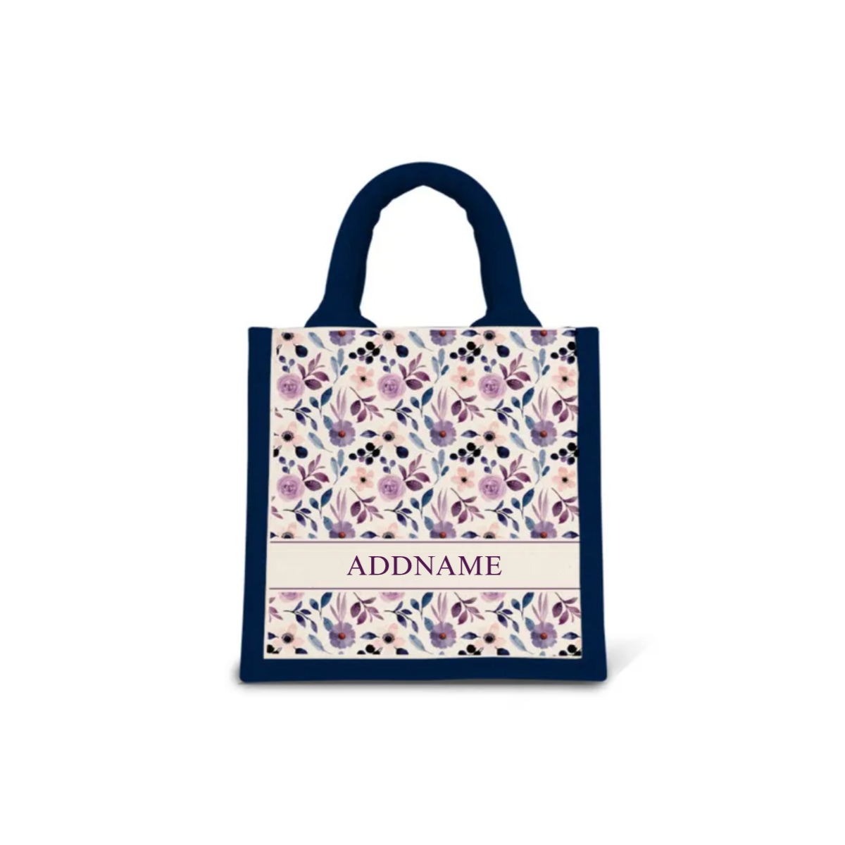 Laura Series - Violet Jute Bags