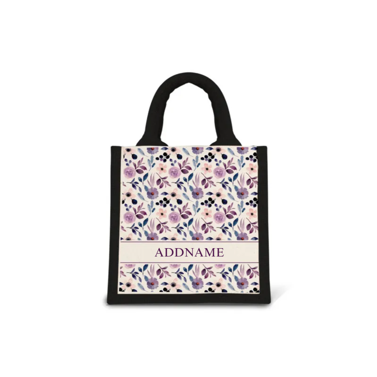 Laura Series - Violet Jute Bags