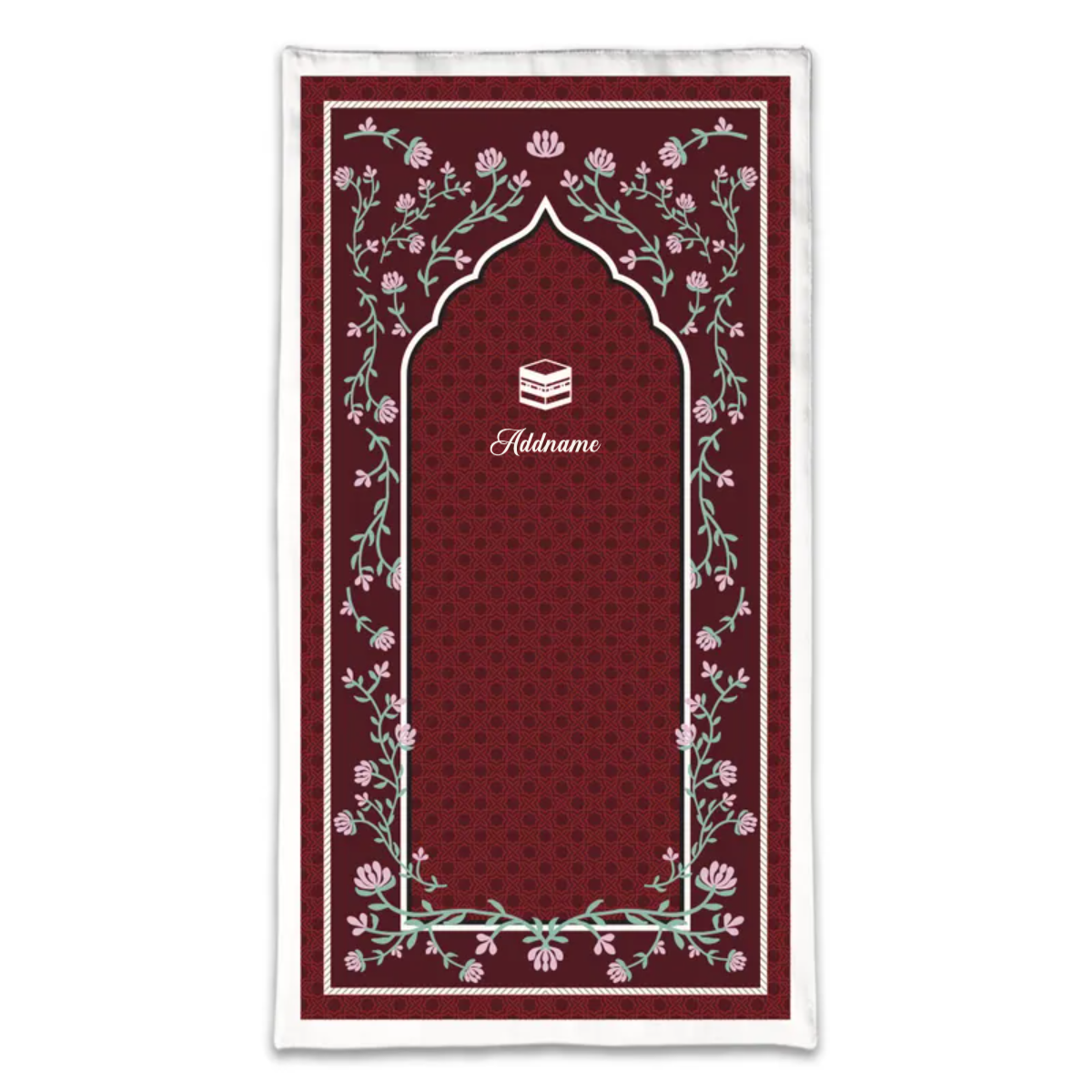 Dang Anum Series - Ancient Maroon Prayer Mat