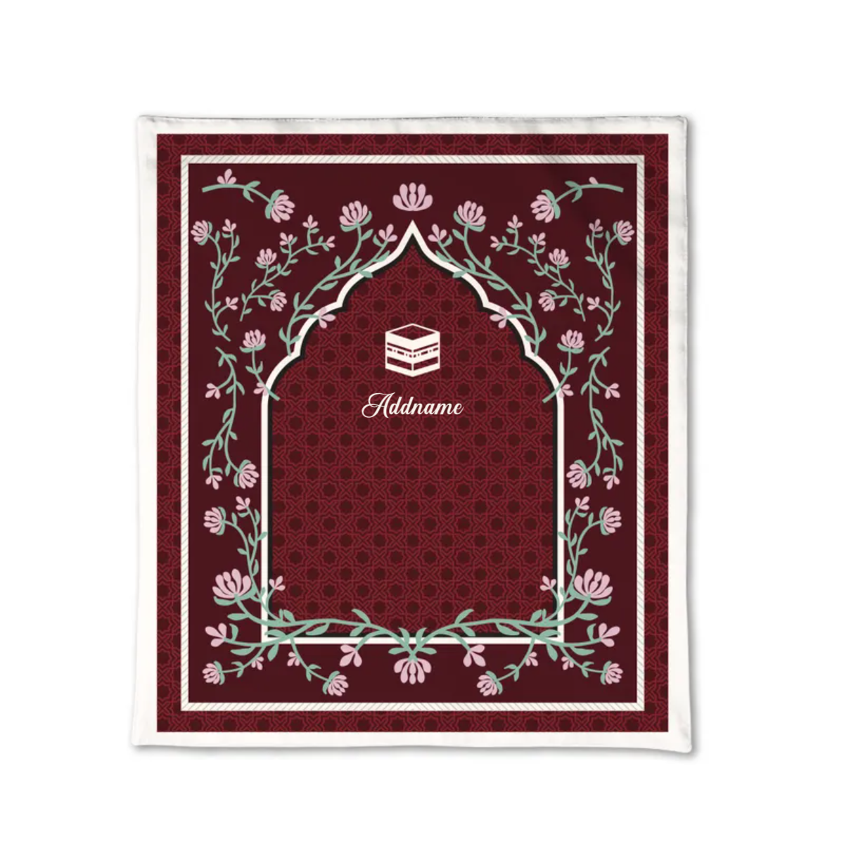 Dang Anum Series - Ancient Maroon Prayer Mat