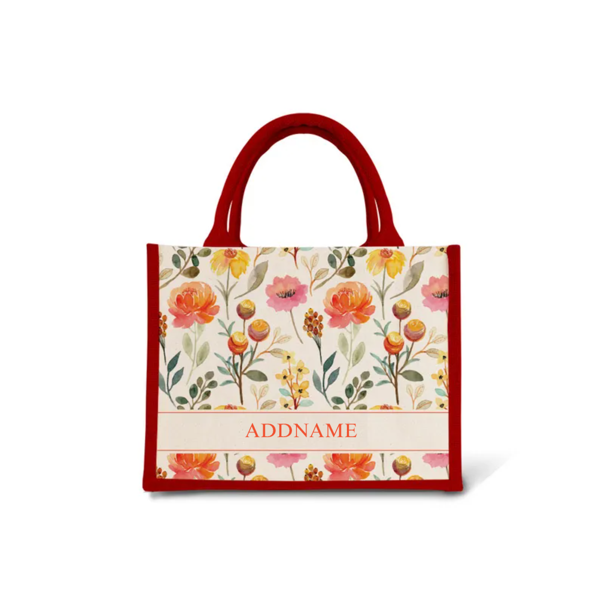 Laura Series - Carnelian Jute Bags