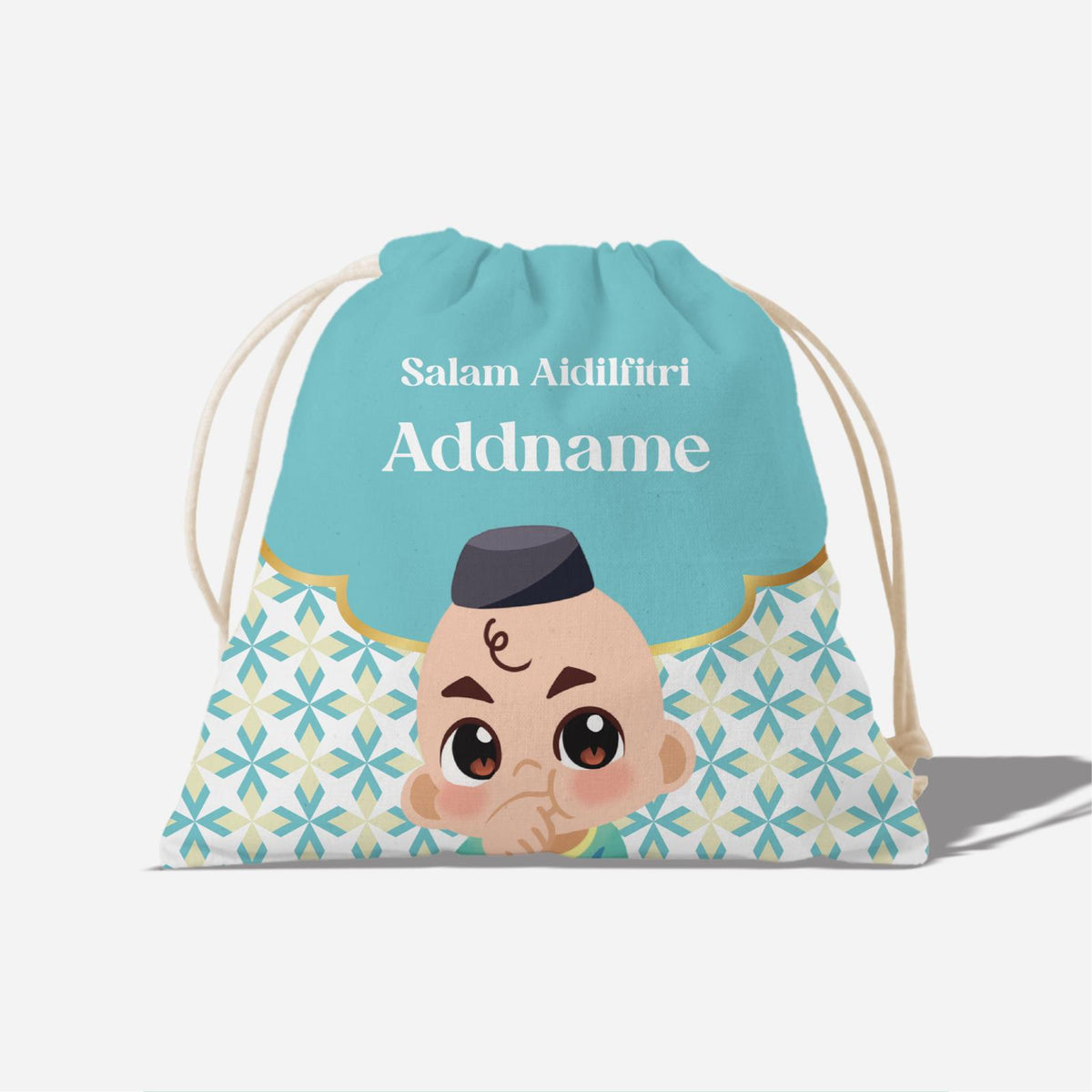 Seindah Lebaran Full Print Satchel - Achu