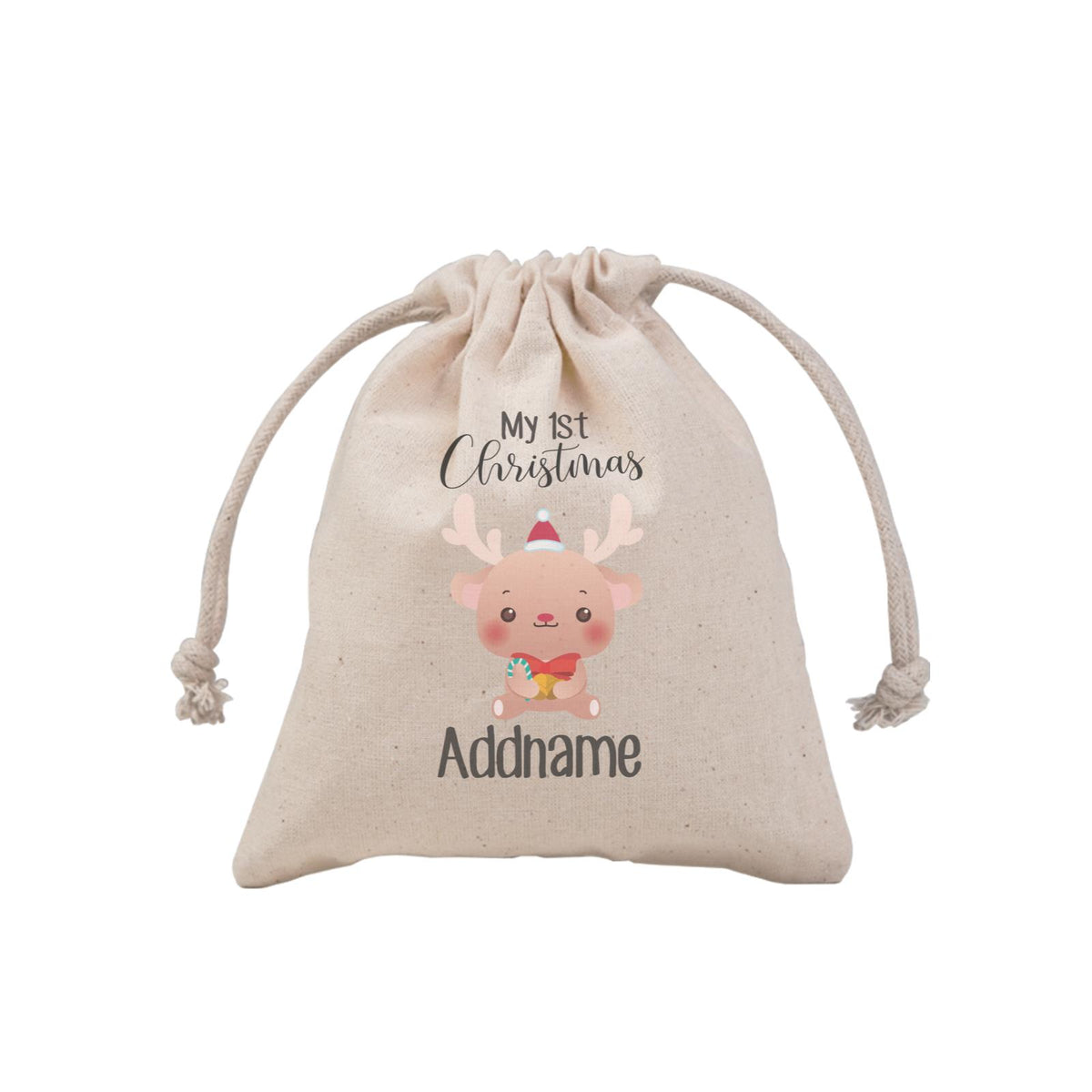 Christmas Cute Animal Series My 1st Christmas Reindeer MP Mini Pouch