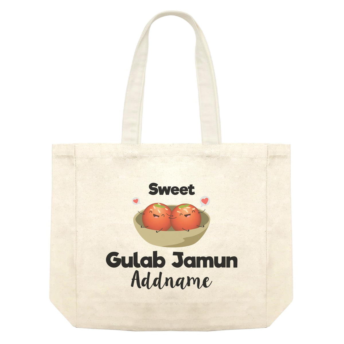 Sweet Gulab Jamun Addname Shopping Bag
