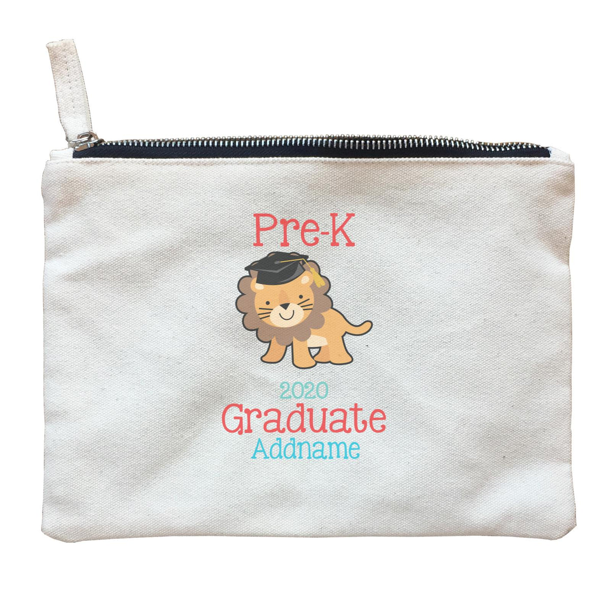 Graduation Series Graduation Lion Pre-K Zipper Pouch
