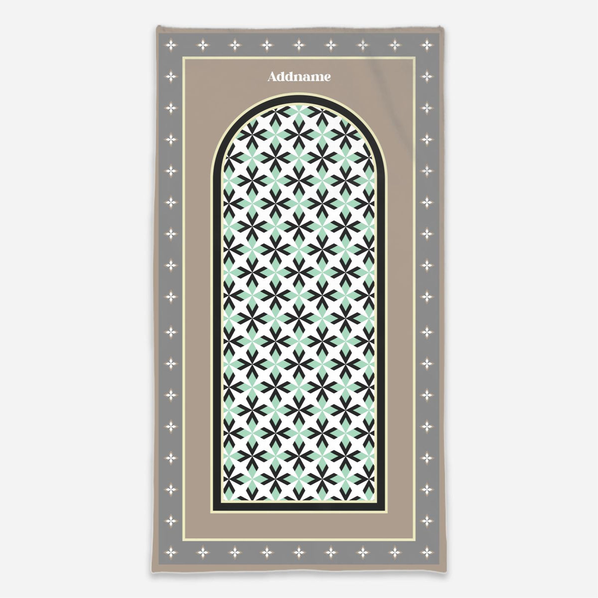 Ixora Series Sejadah - Black