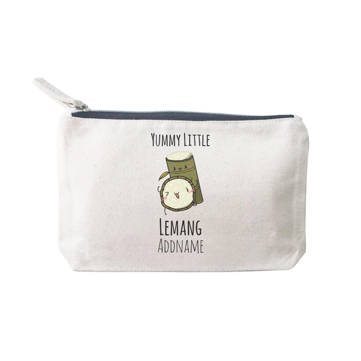 Raya Kuih Savoury Yummy Little Lemang Addname Mini Accessories Stationery Pouch 2