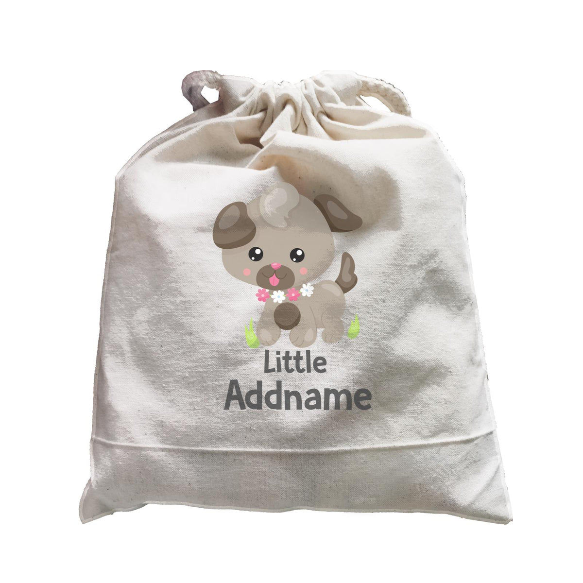 Spring Animals Dog Little Addname Satchel