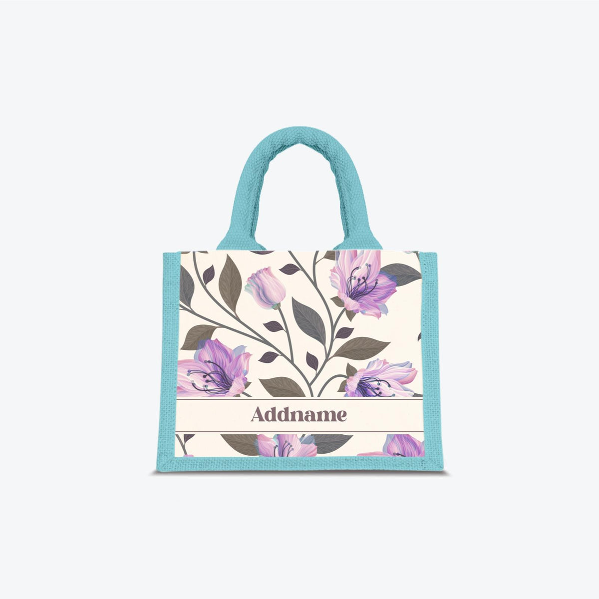 Classic Kesuma Jute Bag - Mystic Purple