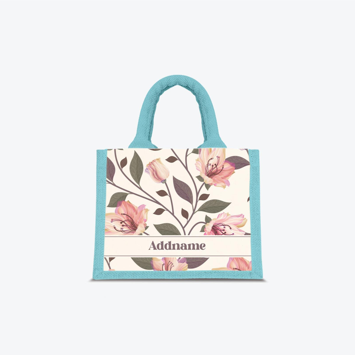 Classic Kesuma Jute Bag - Romantic Pink