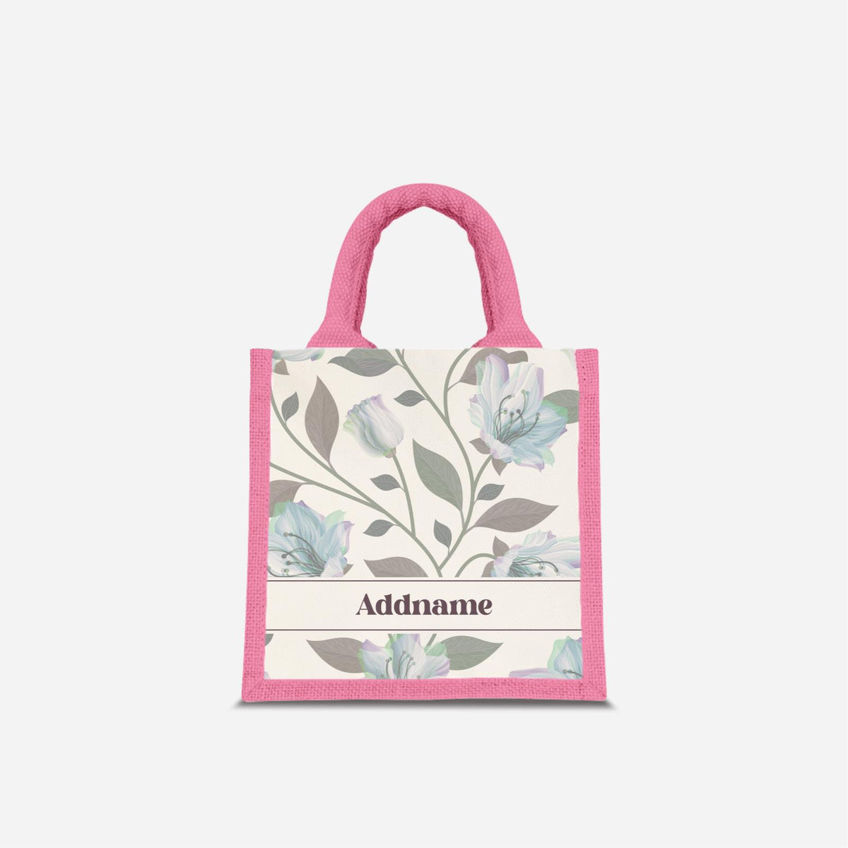 Classic Kesuma Jute Bag - Icy Blue