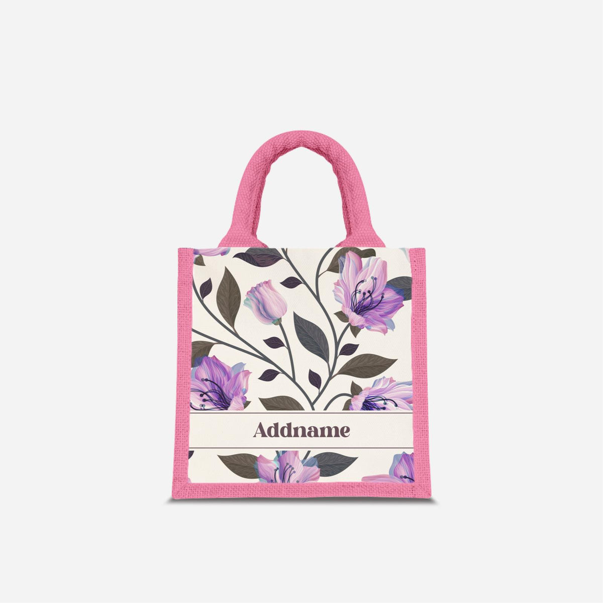 Classic Kesuma Jute Bag - Mystic Purple