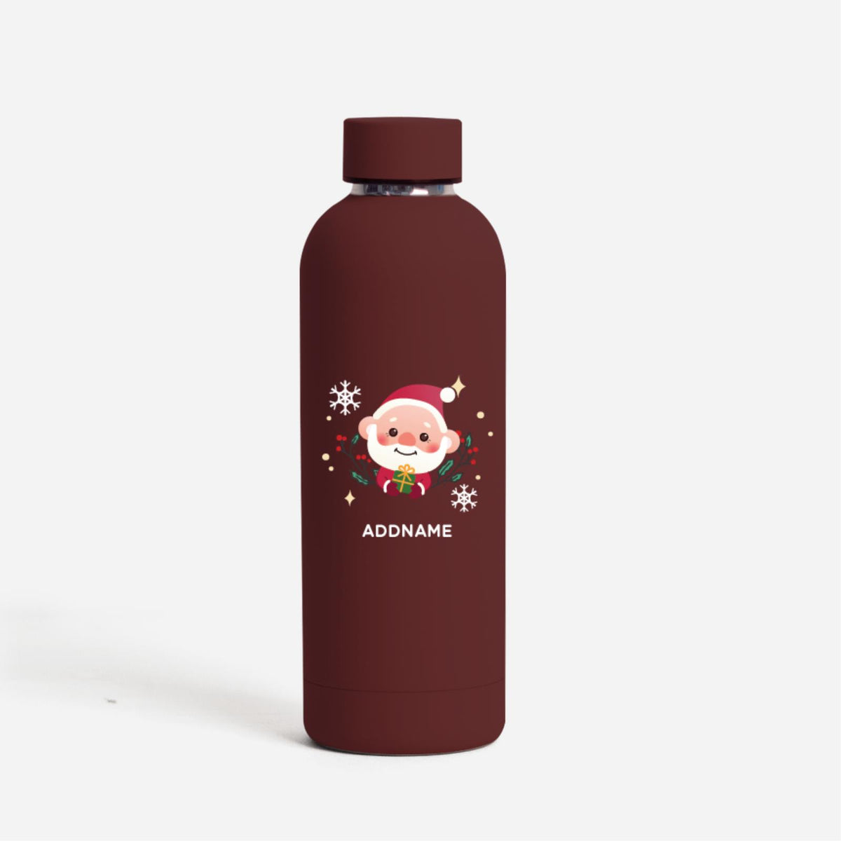 Christmas Cute Animal Series Mizu - Santa Maroon