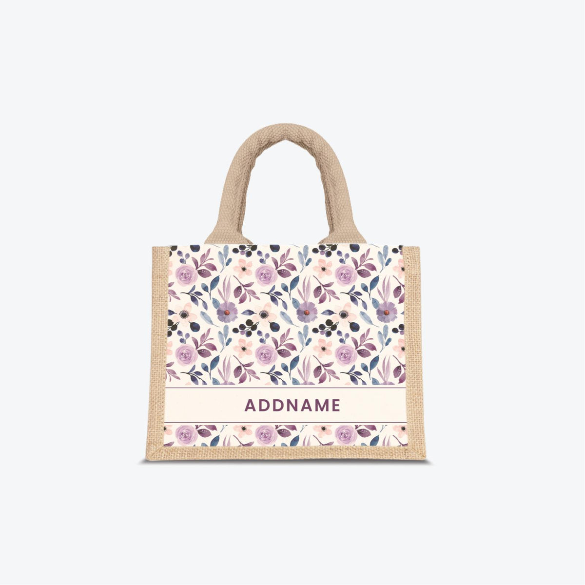 Laura Series - Violet Jute Bags