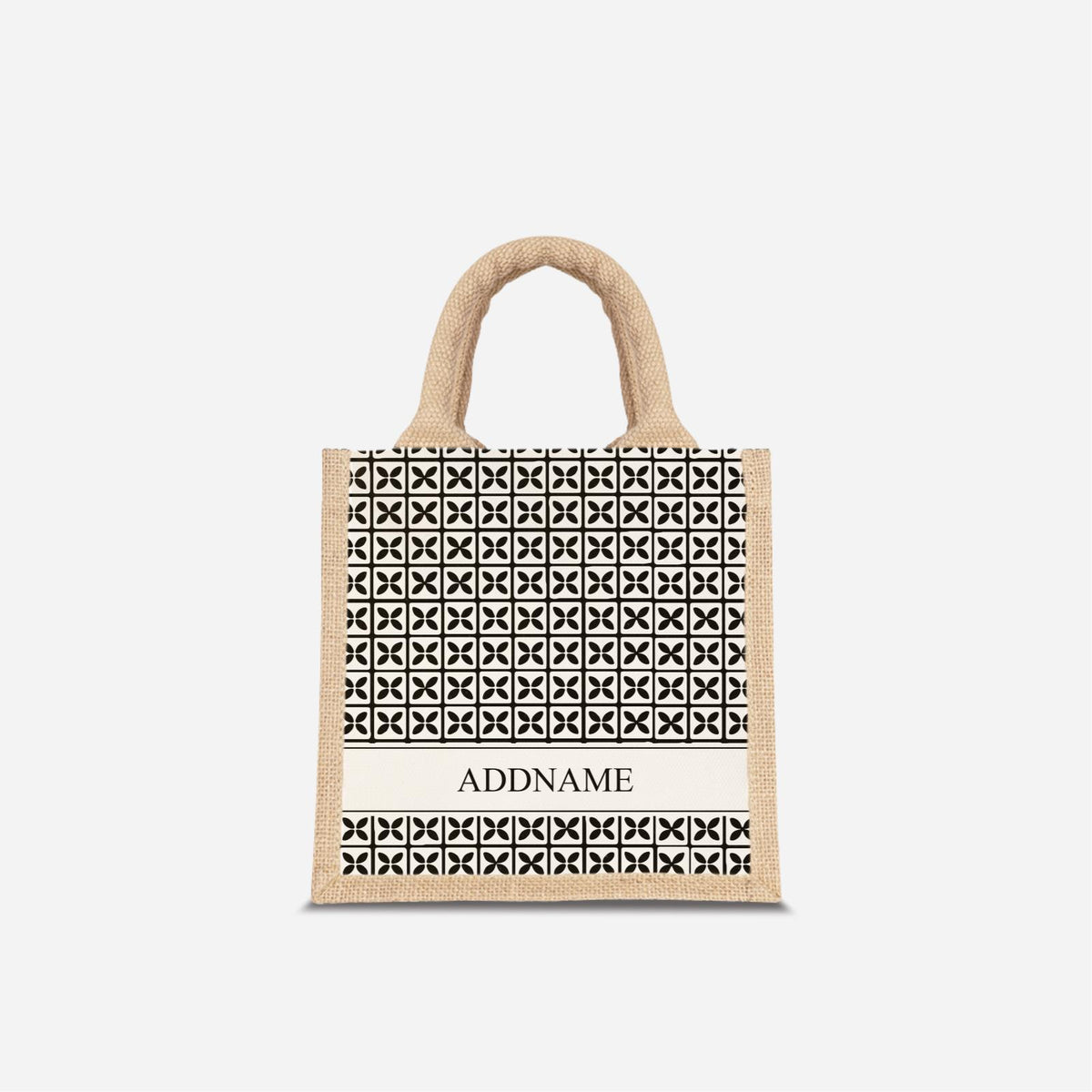 Kedah Rumaysa Jute Bag - Black