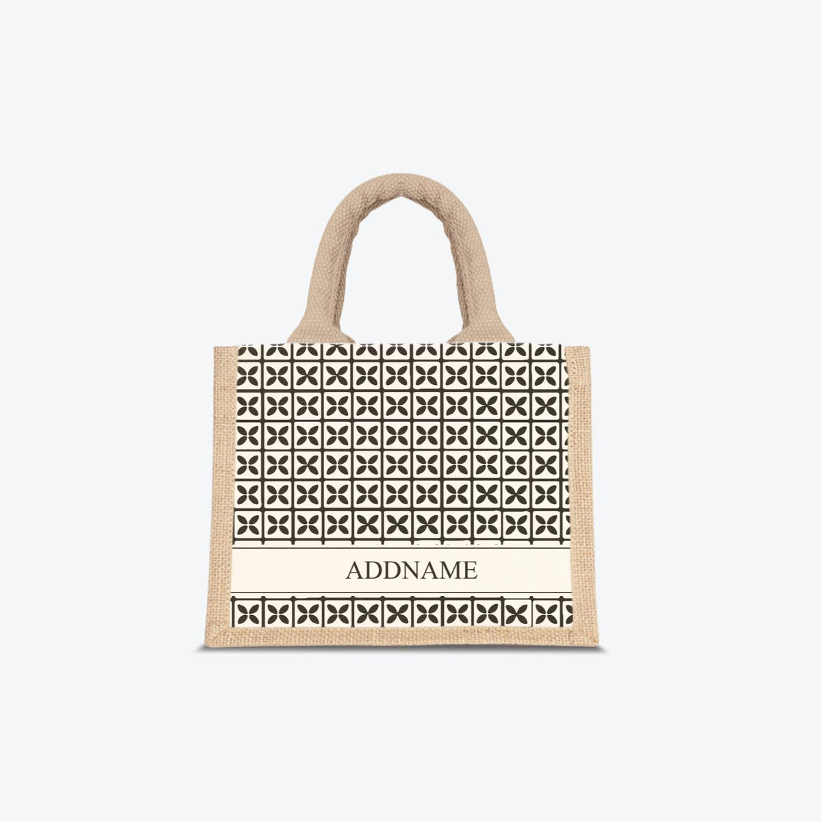 Kedah Rumaysa Jute Bag - Black