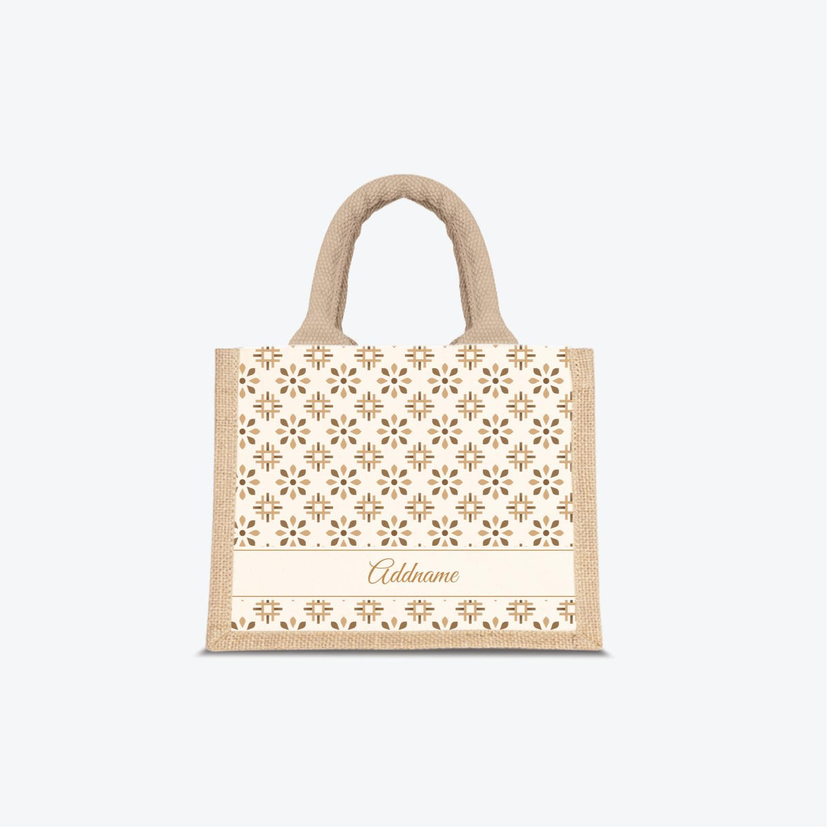 Moroccan Series - Tawny Brown Jute Bags